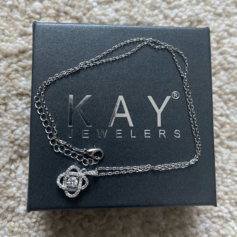 Kay Jewelers - Diamond Flower Necklace